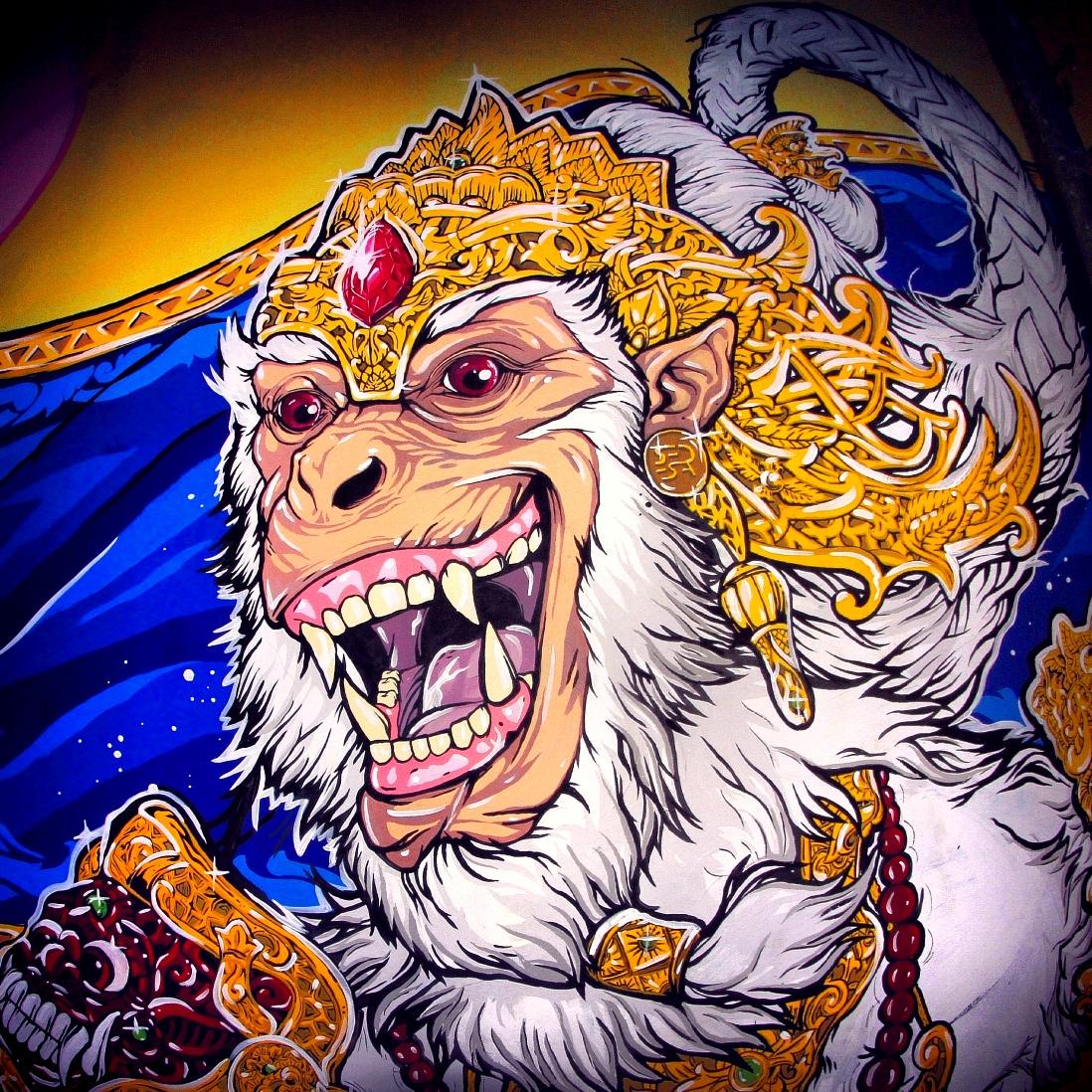 Detail Gambar Hanoman Kera Putih Nomer 6