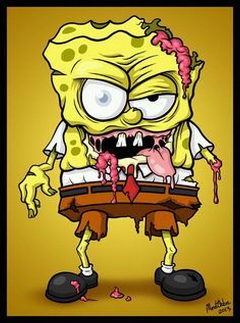 Gambar Hantu Kartun Spongbob - KibrisPDR