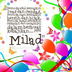 Detail Gambar Happy Milad Nomer 30