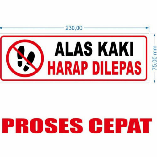 Detail Gambar Harap Lepas Alas Kaki Nomer 12