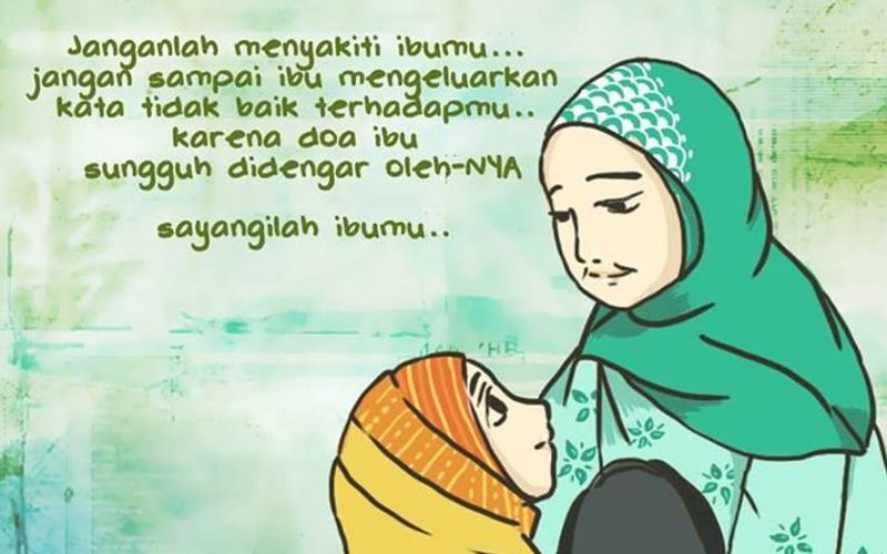 Detail Gambar Hari Ibu Islami Nomer 8