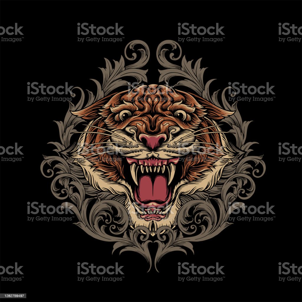 Detail Gambar Harimau Marah Nomer 30