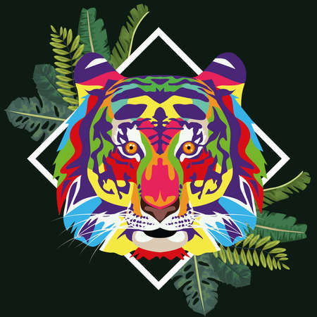 Detail Gambar Harimau Warna Cmyk Nomer 47