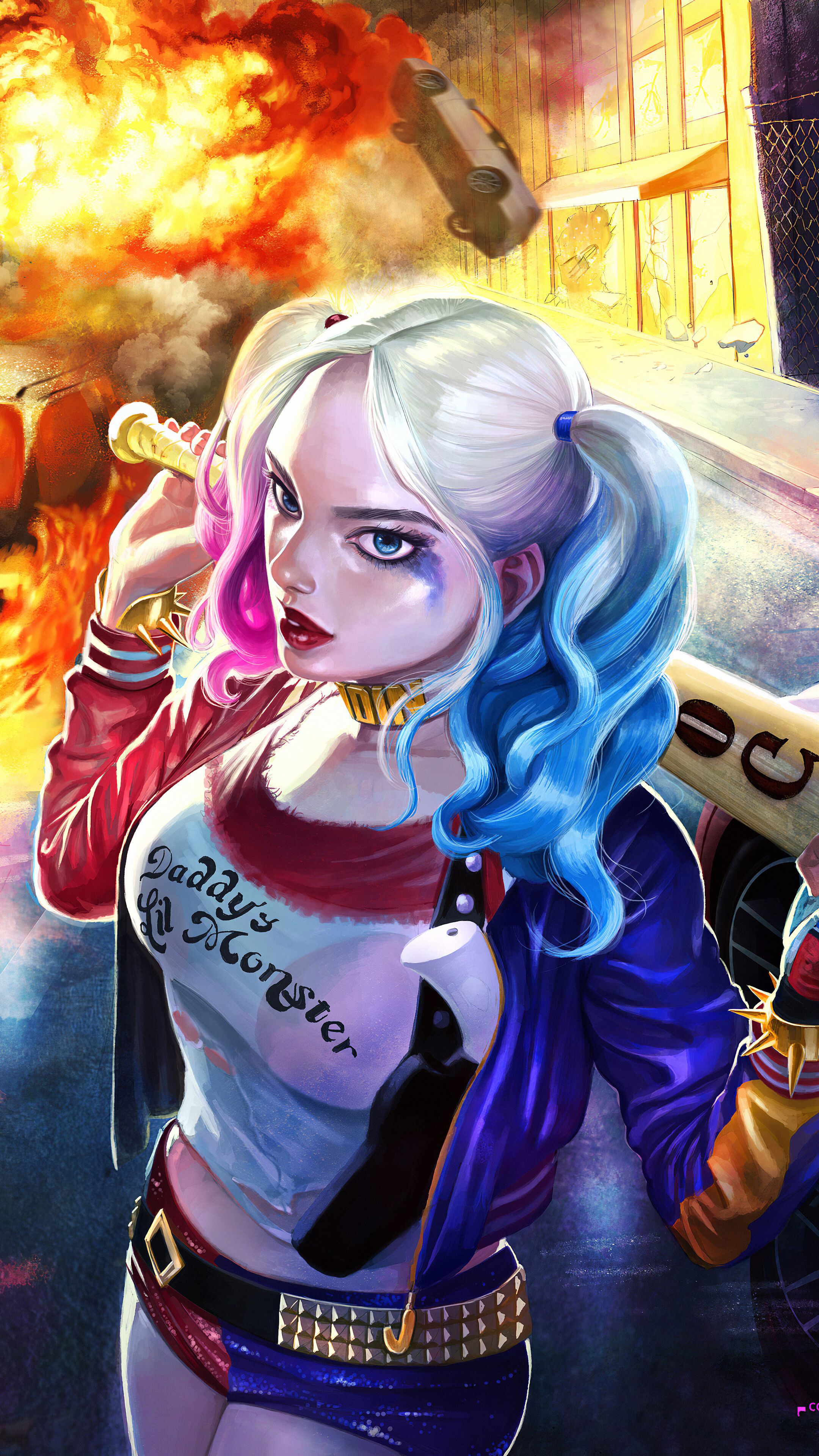 Detail Gambar Harley Quinn Wallpaper Hd Nomer 28