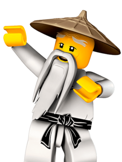 Detail Lego Ninjago Sensei Wu Minifigure Nomer 12