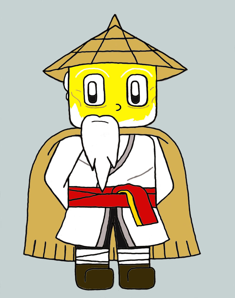 Detail Lego Ninjago Sensei Wu Minifigure Nomer 17