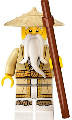 Detail Lego Ninjago Sensei Wu Minifigure Nomer 19
