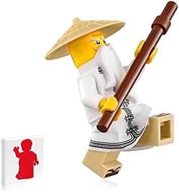 Detail Lego Ninjago Sensei Wu Minifigure Nomer 24