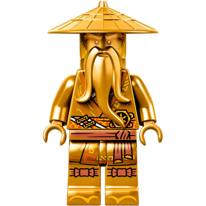 Detail Lego Ninjago Sensei Wu Minifigure Nomer 25