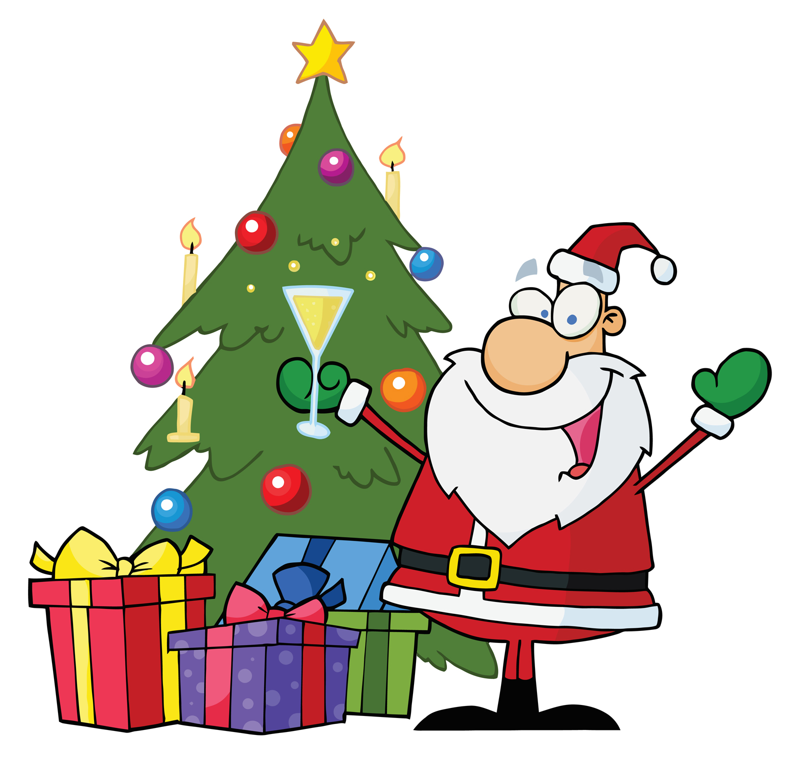 Detail Merry Christmas Clipart Nomer 19