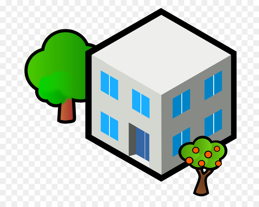 Detail Flat House Clipart Nomer 8