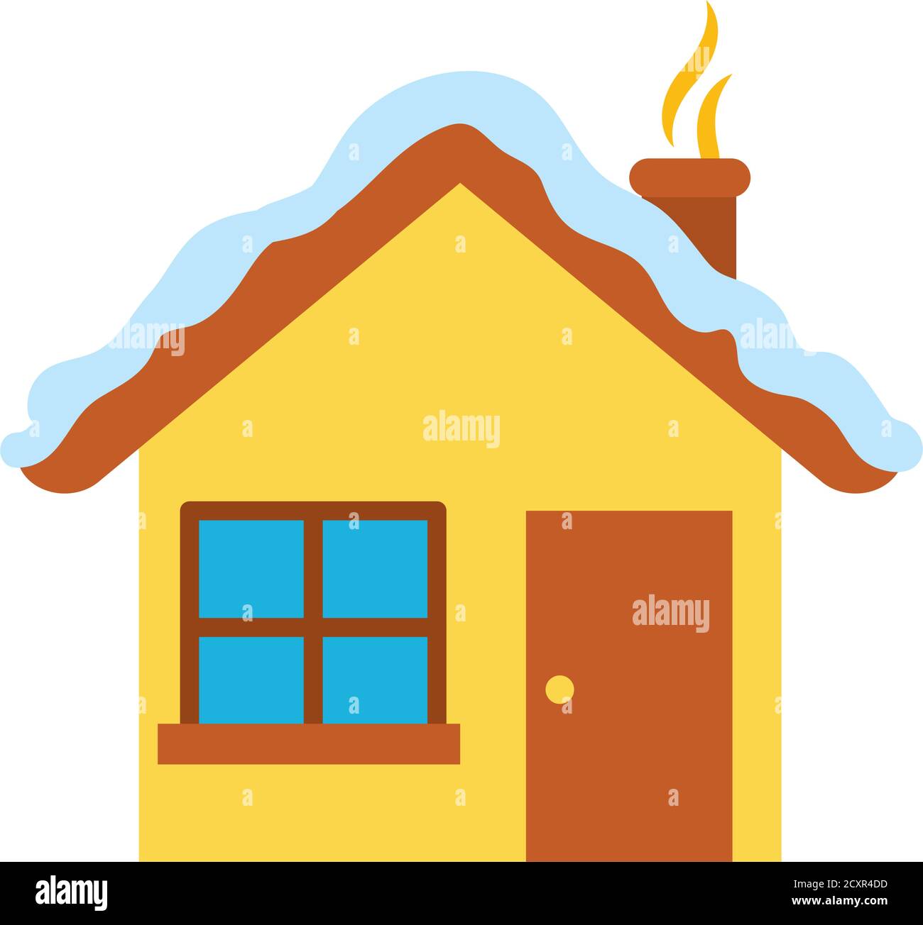 Detail Flat House Clipart Nomer 12