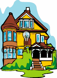 Detail Flat House Clipart Nomer 14