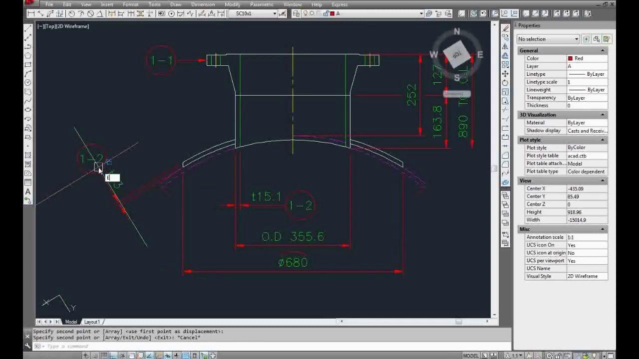 Detail Gambar Hasil Drafter Nomer 32