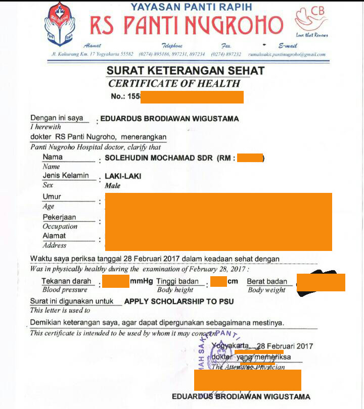 Detail Gambar Health Certificate Indonesia Nomer 35