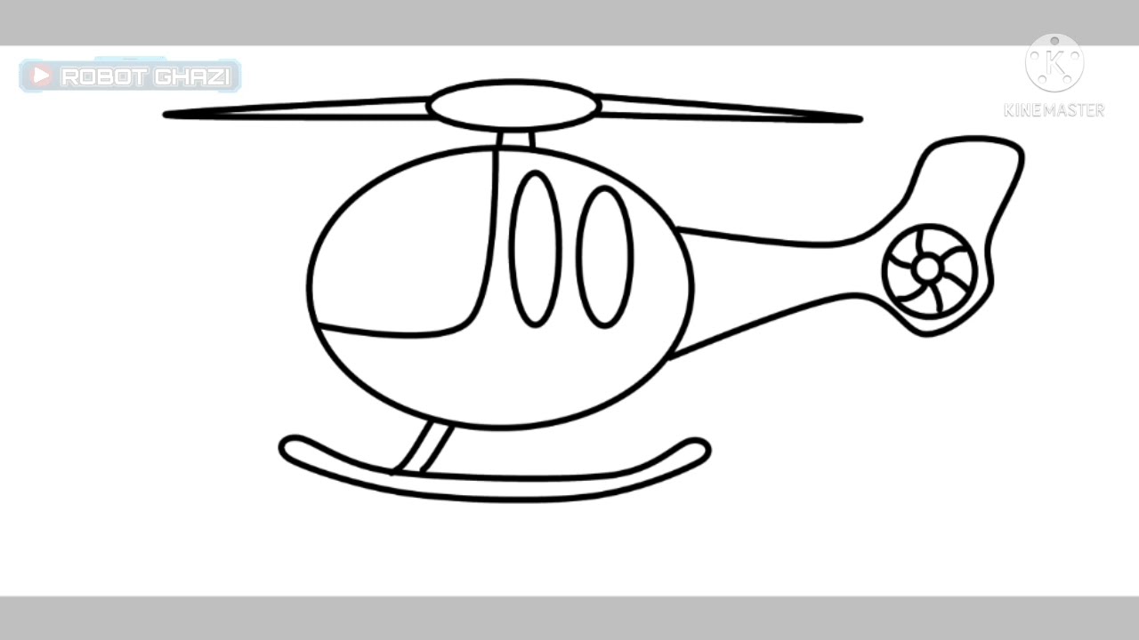 Detail Gambar Helikopter Hitam Putih Nomer 44