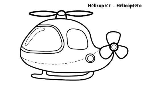 Detail Gambar Helikopter Mewarnai Nomer 26