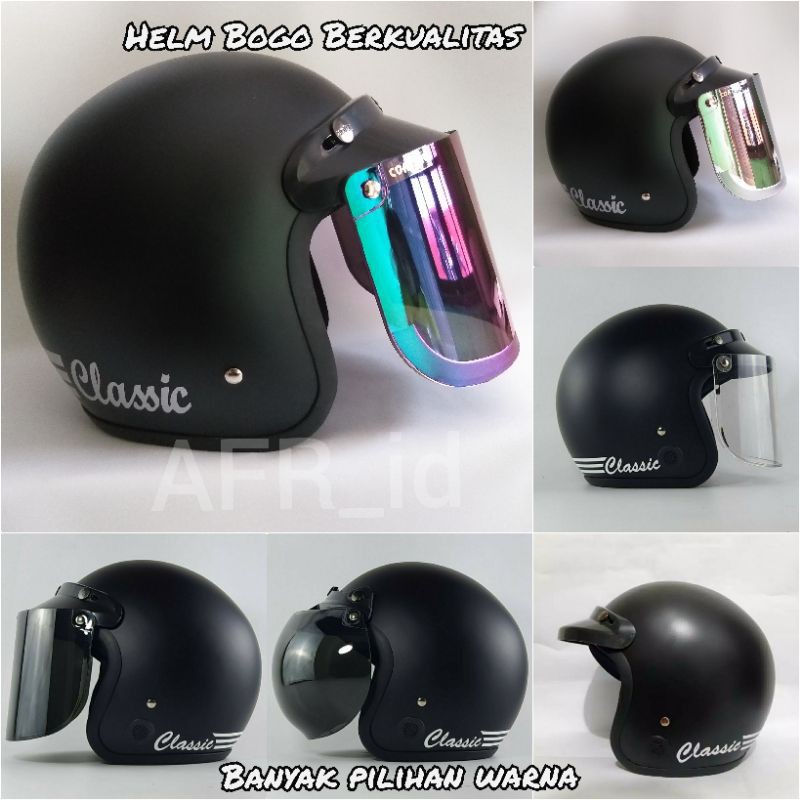 Detail Gambar Helm Bogo Kaca Datar Nomer 36