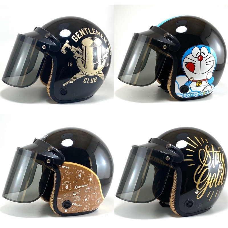 Detail Gambar Helm Bogo Kaca Datar Nomer 52