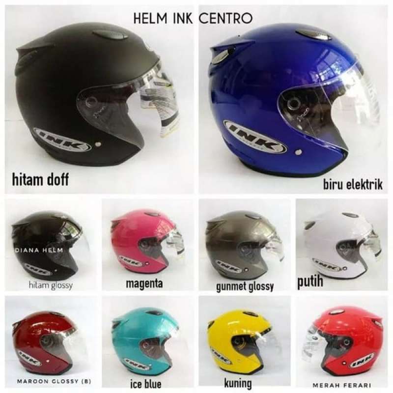 Detail Gambar Helm Ink Hitam Nomer 25