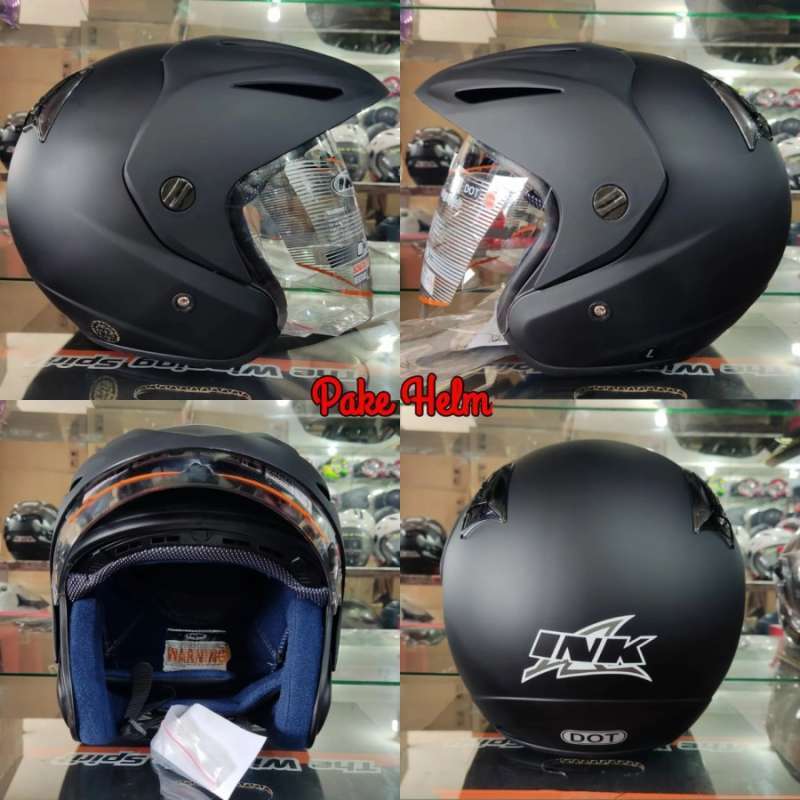 Detail Gambar Helm Ink Hitam Nomer 51