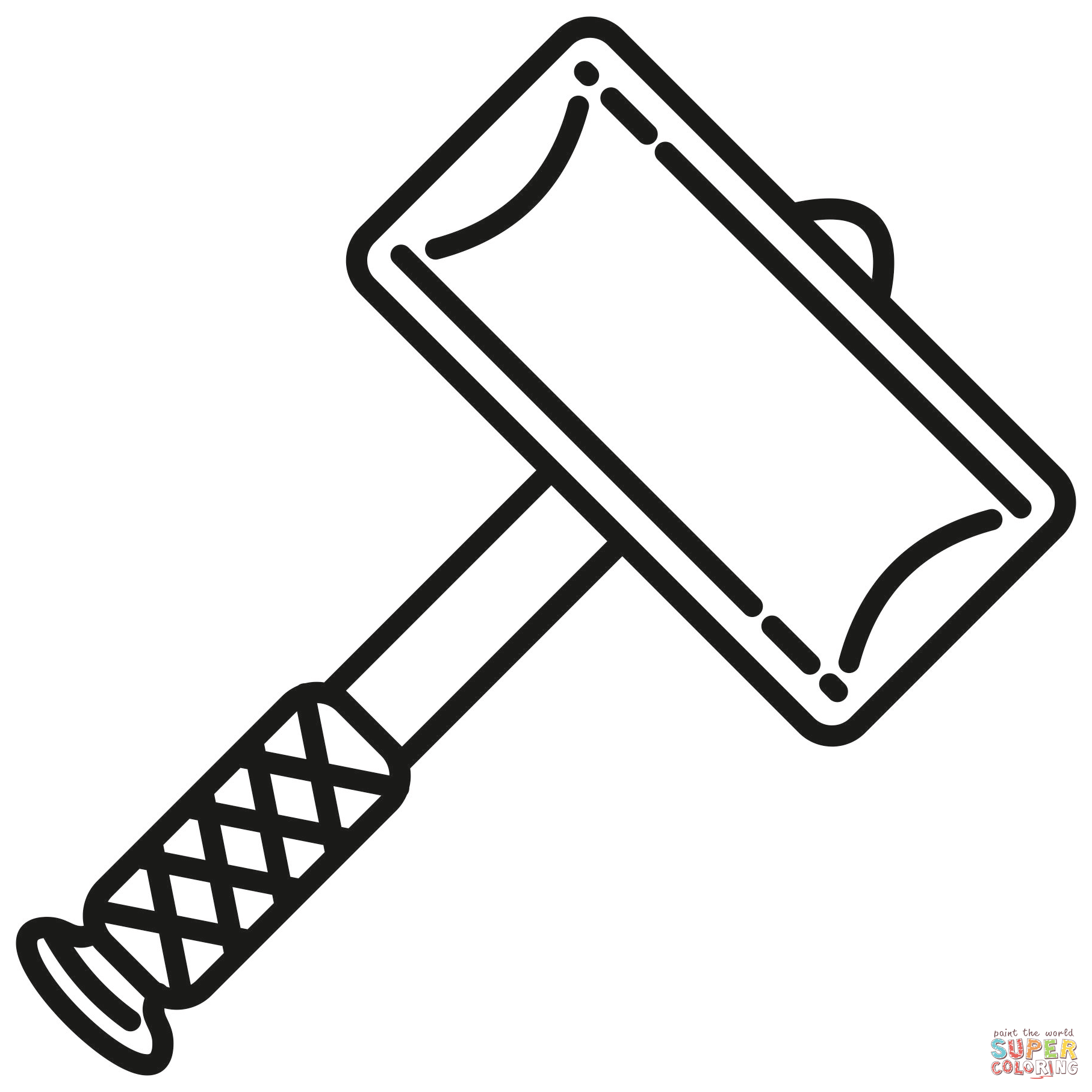 Detail Hammer Zeichnen Nomer 13