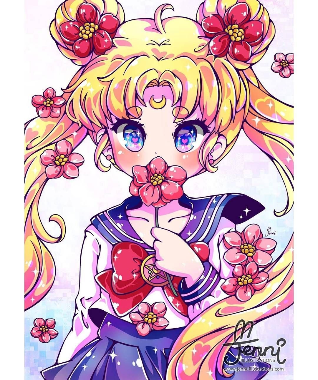 Detail Sailor Moon Drawing Nomer 12