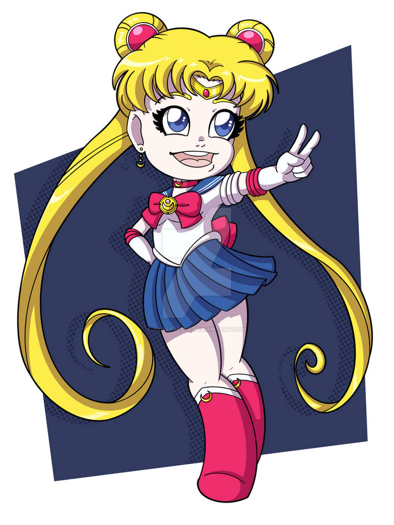 Detail Sailor Moon Drawing Nomer 19