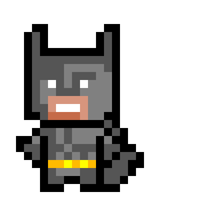 Detail Batman Pixel Art Nomer 16