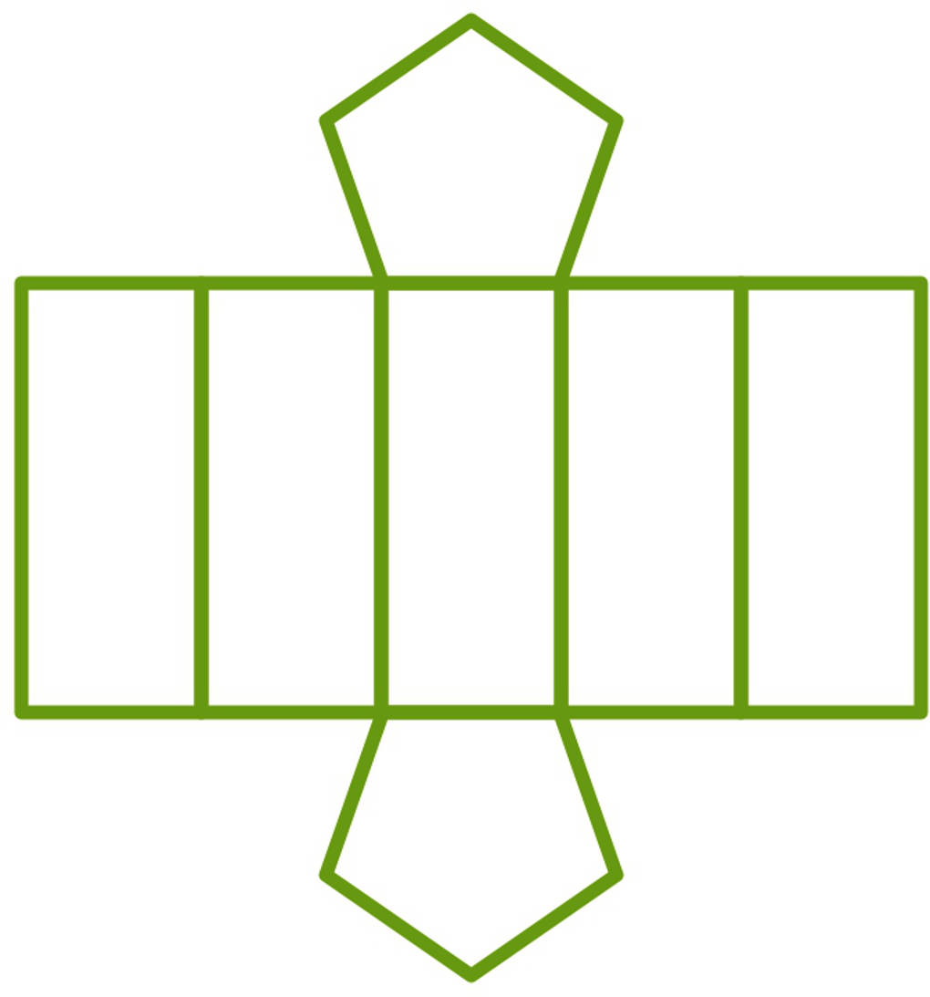 Detail Dreiecksprisma Netz Nomer 8