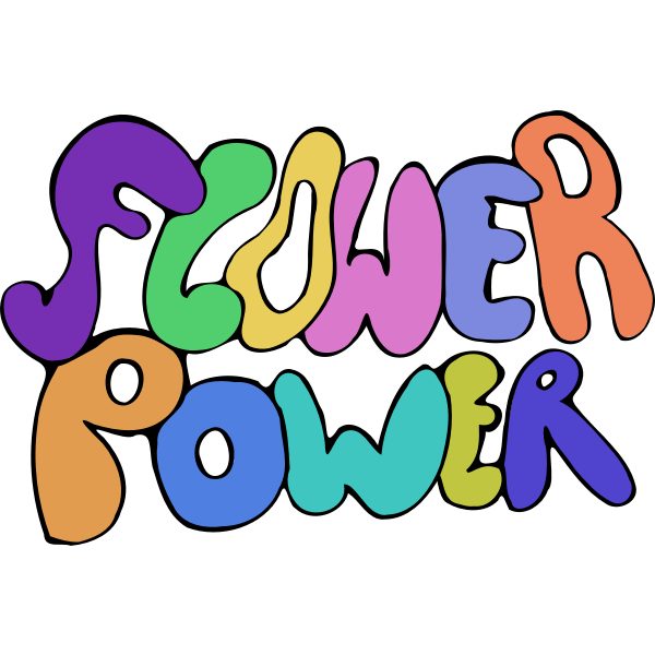 Flower Power Font - KibrisPDR