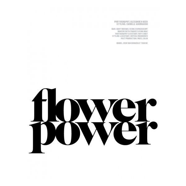 Detail Flower Power Font Nomer 10