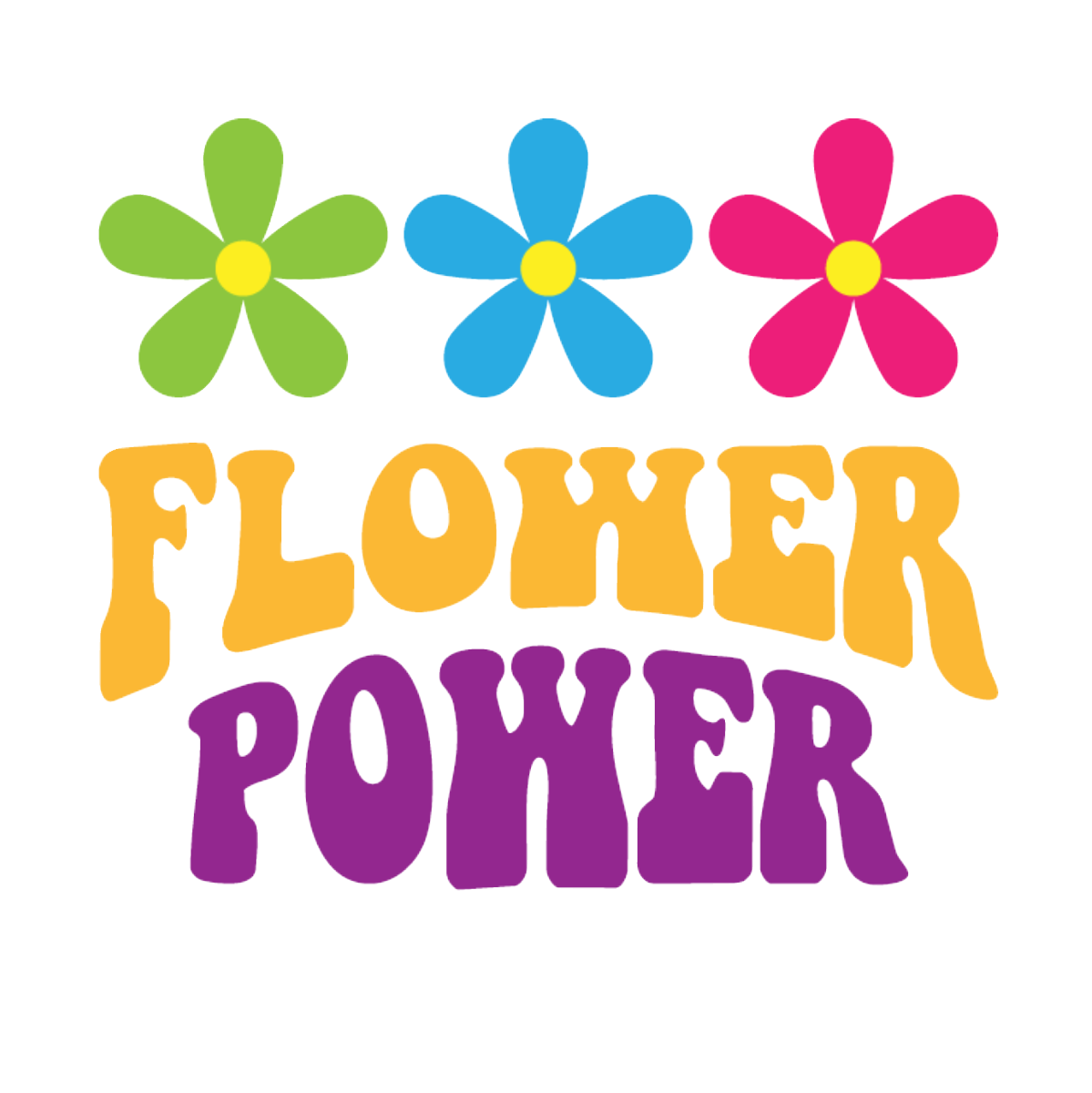 Detail Flower Power Font Nomer 23