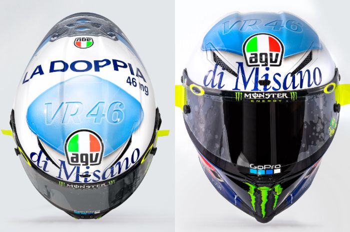 Detail Gambar Helm Rossi Nomer 56