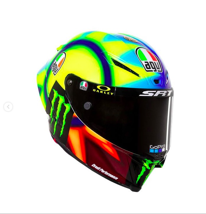 Detail Gambar Helm Rossi Nomer 7