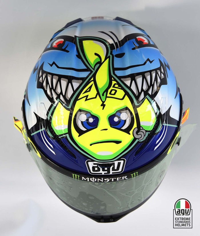 Detail Gambar Helm Rossi Nomer 10