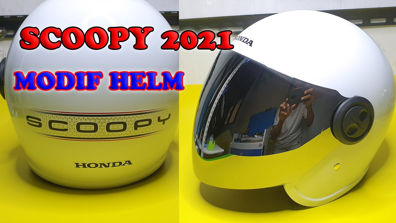 Detail Gambar Helm Scoopy Nomer 17