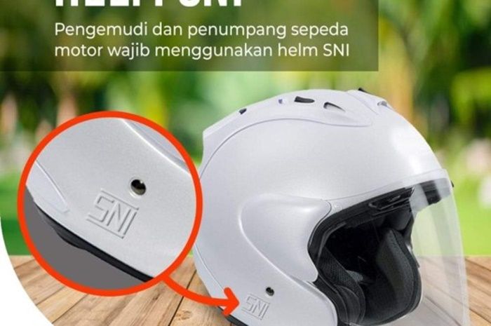 Detail Gambar Helm Standar Sni Nomer 17