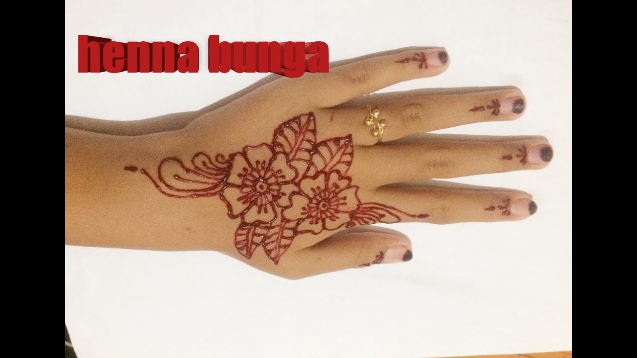 Detail Gambar Henna Bunga Nomer 14