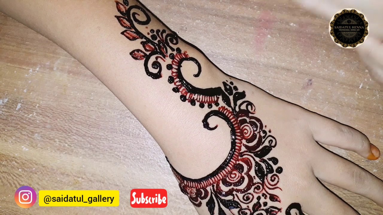 Detail Gambar Henna Cantik Nomer 48