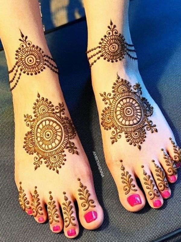 Detail Gambar Henna Di Kaki Nomer 22