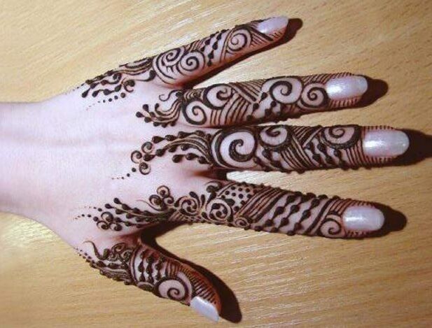 Detail Gambar Henna Jari Nomer 27