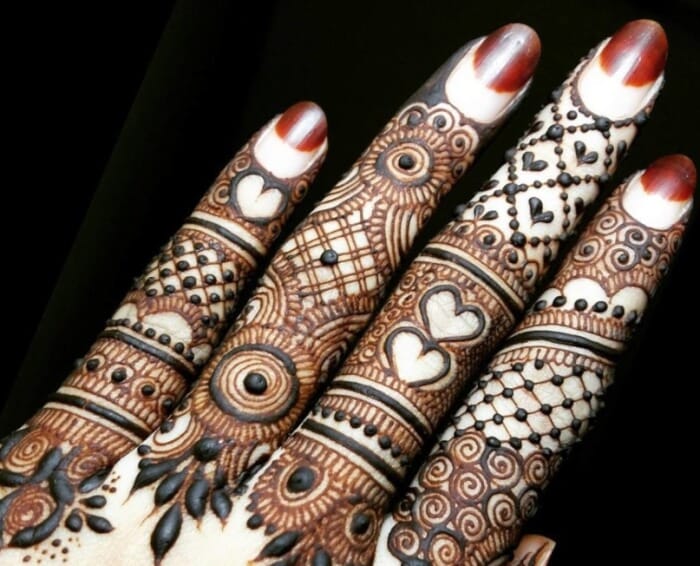 Detail Gambar Henna Jari Nomer 40