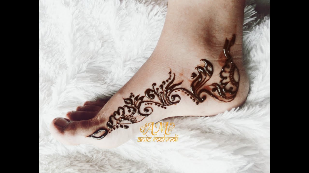 Detail Gambar Henna Kaki Nomer 3