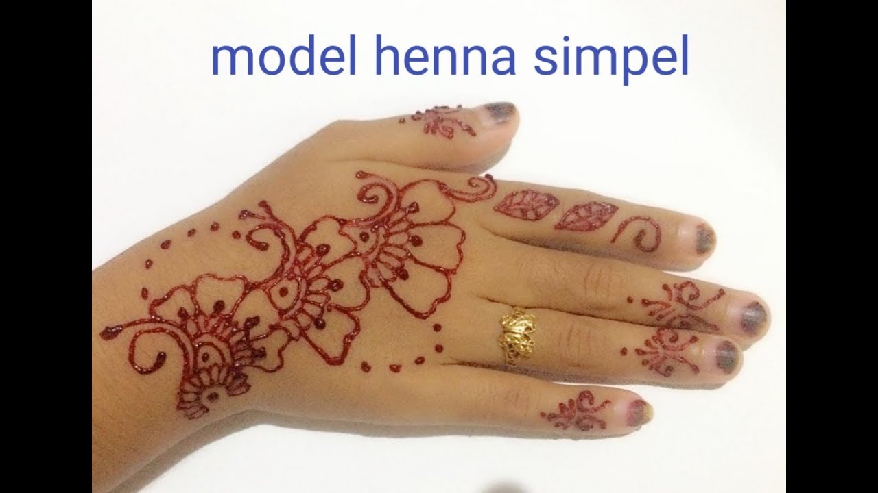 Detail Gambar Henna Kecil Nomer 28