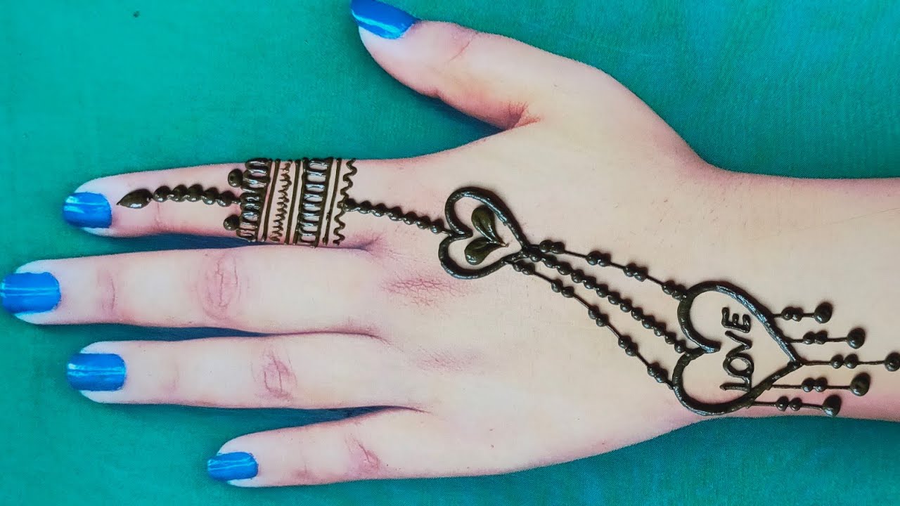 Detail Gambar Henna Love Nomer 16