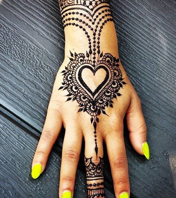 Detail Gambar Henna Love Simple Nomer 16