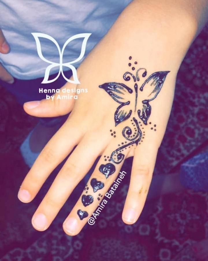 Detail Gambar Henna Love Simple Nomer 33