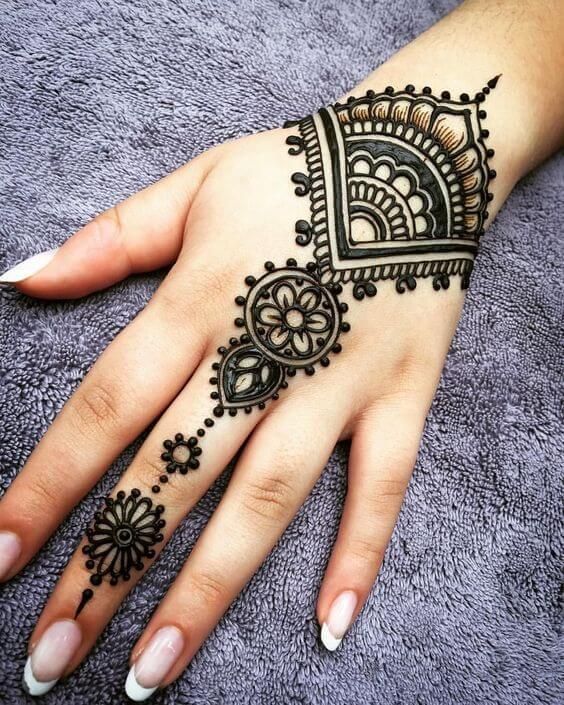 Detail Gambar Henna Mudah Nomer 3