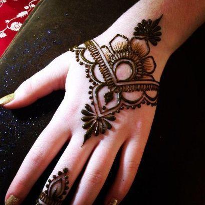 Detail Gambar Henna Mudah Nomer 28